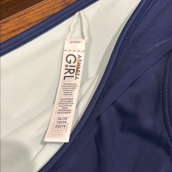 Athleta Girl Surf Up Tankini, Size XL (14) - Picture 7 of 10